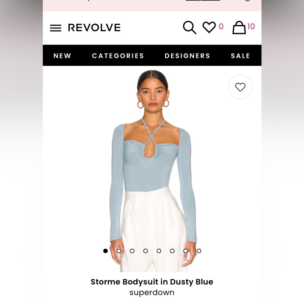 Superdown bodysuit